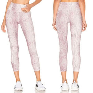 Varley Kensington Coral Snake Print‎ Leggings XS